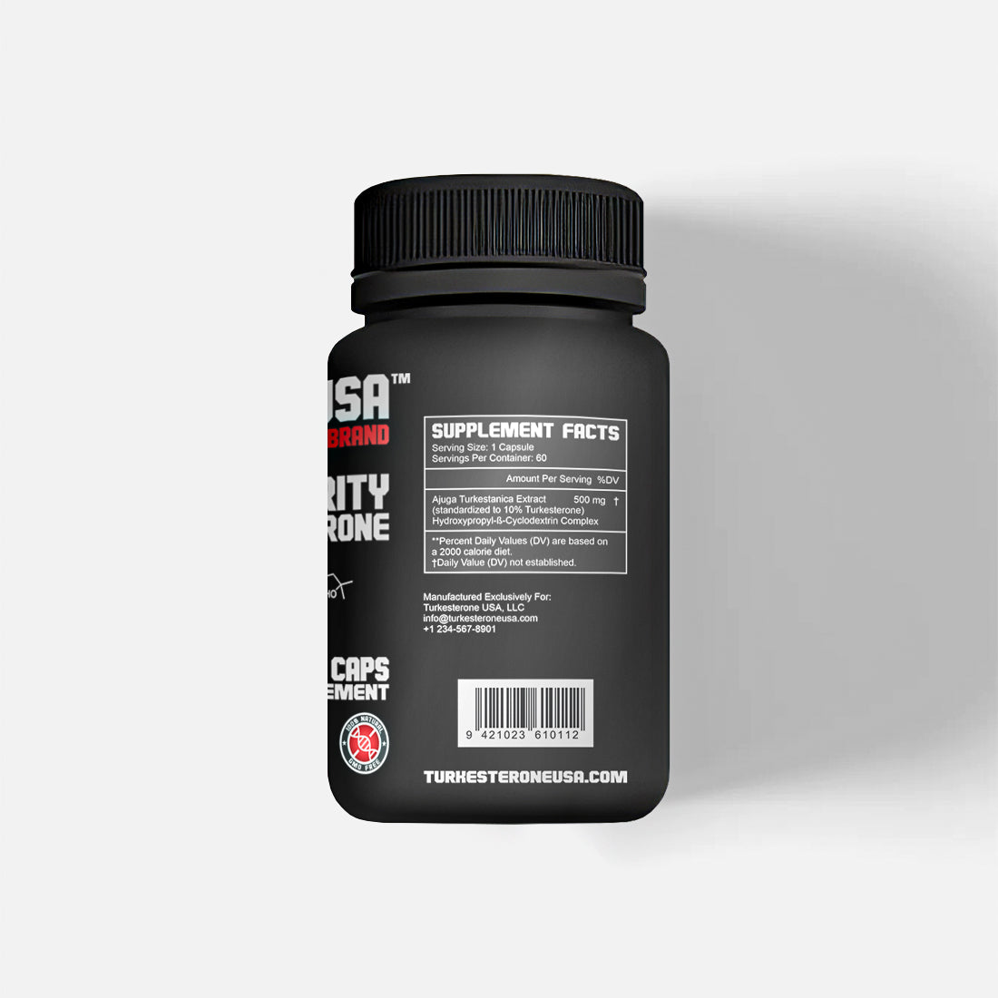 Turk USA™ - 500 mg de turkesterona premium (extracto de Ajuga turkestanica)